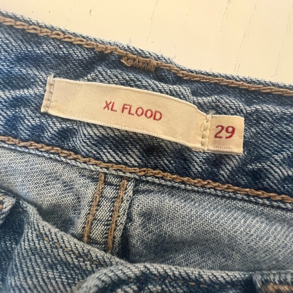 Levi's Light XL Flood Jeans sz 29 - Picture 6 of 9